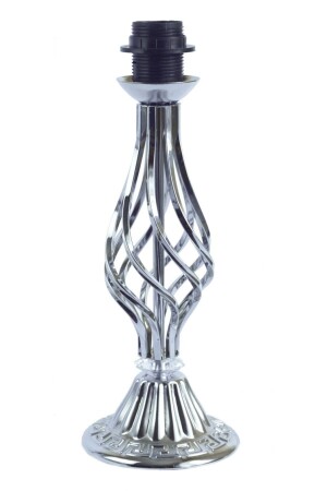 Lampshade Base Silver Twisted Model PRA-2104044-6097 - Nettenevime