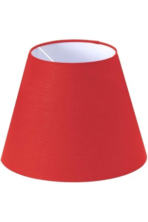 Lampshade Head Red Conical Hat 25x15x20 Cm Decorative Special High Quality Fabric GLR-ABKKIR2 - Lit Dizayn