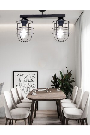 Lampy Dizilone 2 Kitchen Chandelier, Dining Room, Living Room Chandelier, Office Chandelier S022DZ2 - Etsylight