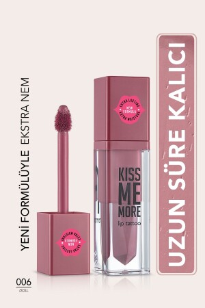 Langanhaltender, matter Lippenstift – Kiss Me More-006 Doll-8682536040679 - Flormar