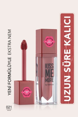 Langanhaltender, matter Lippenstift – Kiss Me More-021 Naive-8682536040884 - Flormar