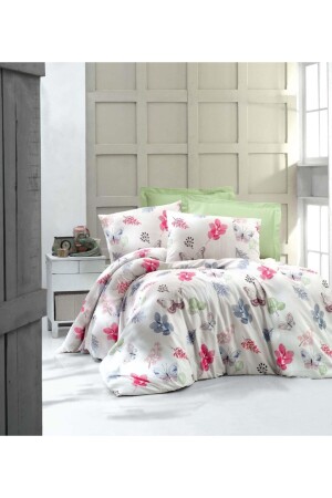 Lanotte Saten Tek Kişilik Nevresim Takımı (DİGİTAL BASKI) Soft 90-40-60250 - Menderes Home