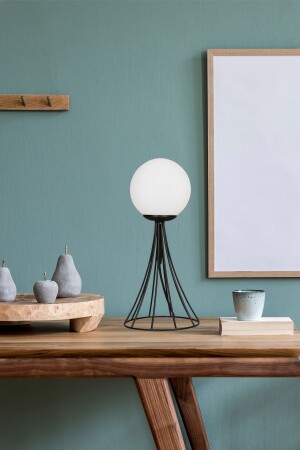 Lapis Table Lamp Black White Glop Glass BEG1040BEG01-1 - Begüsa