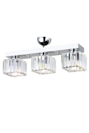 Lara Caka 3-teiliger Chrom-K-01-Kronleuchter 160504000194 - İstanbul Avize