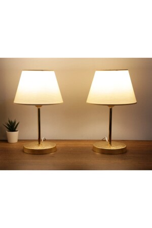 Lara Gold Body Lampshade Set of 2 AYD-2336 - HOMİNG