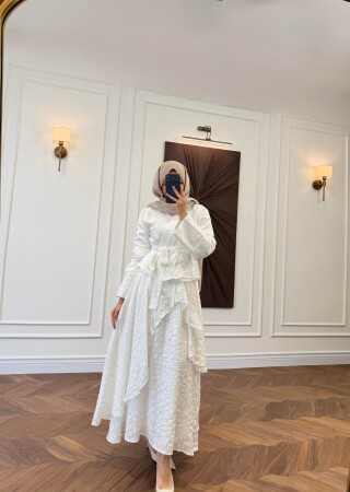 Larezza Takım - Beyaz - Nuuwears