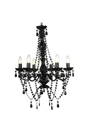 Large Black Stone Chandelier TYC00785013726 - Bun Design