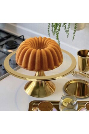 Large Gold Detailed Round Presentation Rack EOS000023 - eoshome