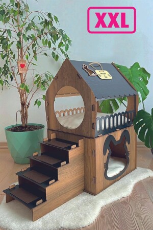 Large Rabbit House Xxl Terraced Rabbit House For Rabbits 5kg And Above XXLTAVSAN - Digitus