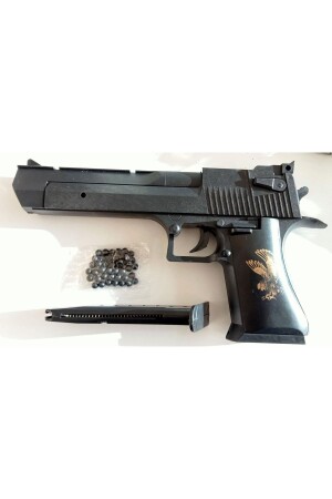 Large Size 30x15 Cm Bead Shooting Gun with Magazine Beaded Plastic Gun - Ct-Toys