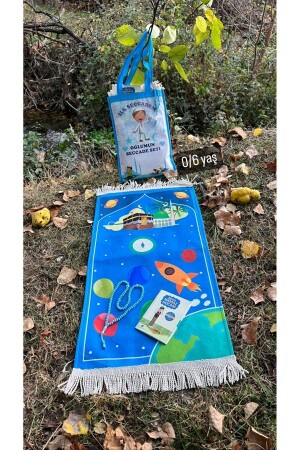 Large size Bag prayer prayer worship children's prayer rug prayer set 6-12 years old - Hicazavm