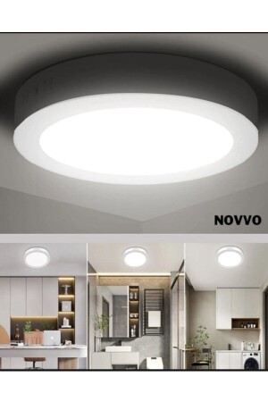 Large Size Ceiling Mounted LED Floodlight Chandelier Luminaire Bathroom Toilet Balcony Lamp Fixture White Light luxpros1 - Viesteknoloji