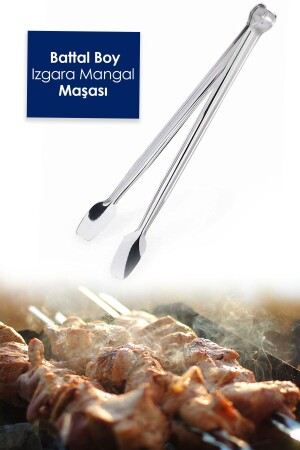 Large Size Grill BBQ Tongs Stainless Steel Large Size Grill BBQ Tongs - Anadolu Saray Çarşısı