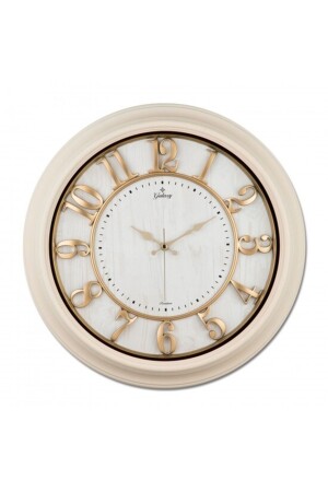 Large Size Office and Living Room Wall Clock with Relief Numbers 1963-B - Galaxy