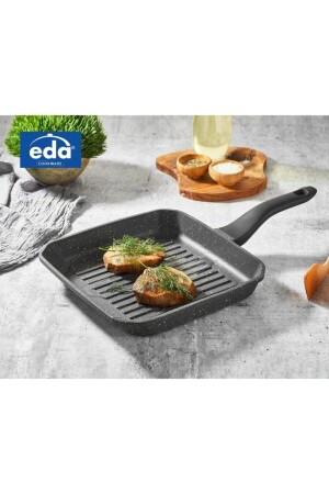 Large Size Square Cast Iron Grill Pan square-dkm - Eda