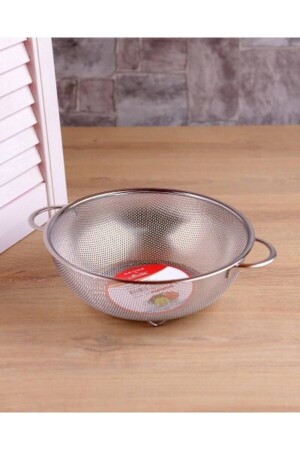 Large Size Stainless Steel Pasta Strainer 25 Cm - Fame Kıtchen