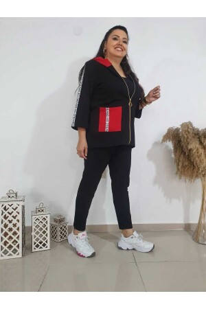 LARGE SIZE ZIPPER SUIT - Melis Designer