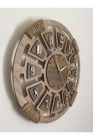 Laser Cut Decorative Wall Clock 40x40 TYC00779397308 - Ümra lazer