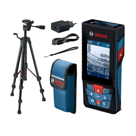Laser distance meter BOSCH GLM 120 C, BT 150 - Bosch Measuring Tools