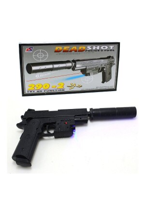 Laser Silencer Boxed 37 Cm Toy Gun Real Looking 1. Premium Quality Beads Gift - Numaca