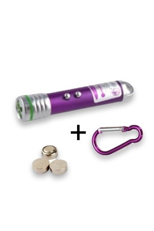 Laser Toy Brand 1 Piece - 3 Different Lights Cat Toy Keychain Flashlight - Princo