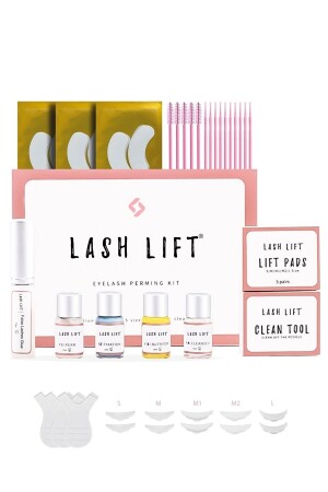 Lash Lift® Eyelash Lifting Set - Lash Lift - Eyebrow & Eyelash Perm Set Full Pkt - Lashlift