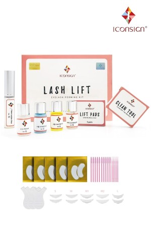 ® Lash Lift Kit – Wimperndauerwellen-Set – Lash Lifting Komplettset - Iconsign Lash Lift