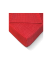 Lastikli Çarşaf Seti Kırmızı Ranforce 100x200 Cm çarşaf - Genel Markalar