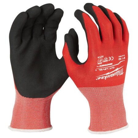 Latex gloves MILWAUKEE Cut Level 1 - Milwaukee Accessories