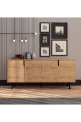 Latina Modern Konsol 180 Cm Safir Meşe VM08 - VM VERTEX MOBİLYA