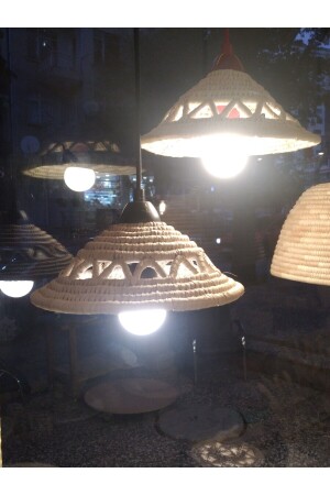 Laurus Wicker Ceiling Lighting PSO-301-509 - Savana El Yapımı Sanatları