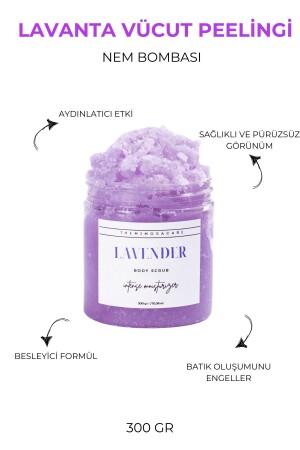Lavanta Özlü Batık Giderici-Onarıcı-Nemlendirici El-Vücut Peeling - The Mimosa Care