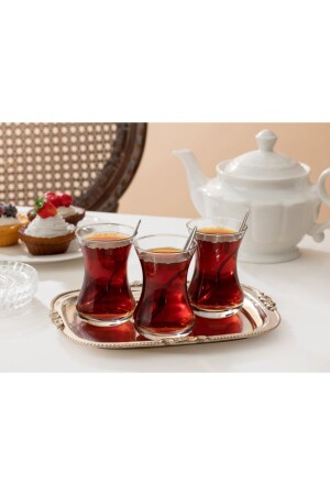 Lavem Set of 6 Tea Glasses - 155 ml 1KBARD0477-8682116157636 - Madame Coco