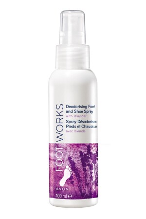 Lavender Anti-Odor Foot Spray 100 Ml. - Avon