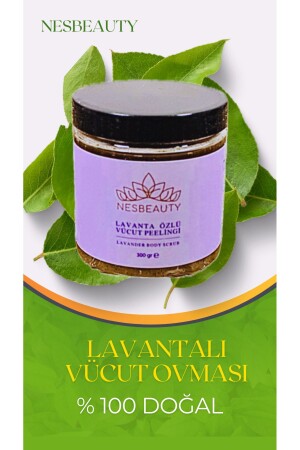 Lavender body scrub - Nesyeldan
