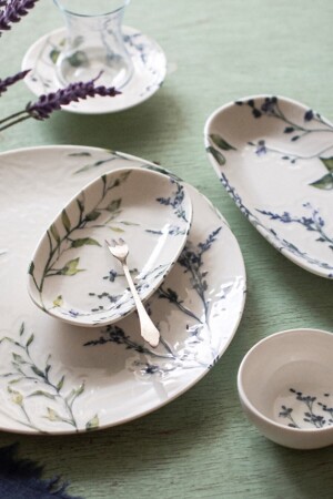 Lavender Pino 26 Piece Breakfast Set HOREBiCA BONNA LAVPIN26KST - ChiChi HOME