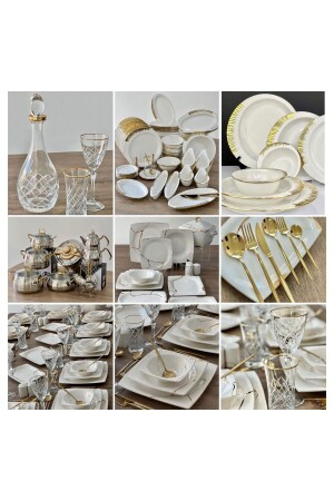 Lavina 236 Piece Full Dowry Set cyzst155545-1 - ACAR