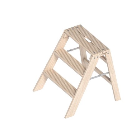 LAYHER wooden ladder, 3 steps - Layher