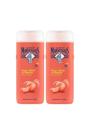 Le Petıt Marseılıaıs Duş Jeli 400ml 2 Adet Beyaz Şeftali Ve Nektarin 3574661636191 - Le Petit Marseillais