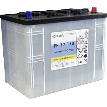 Lead-acid battery, 12V-110Ah NILFISK - Nilfisk