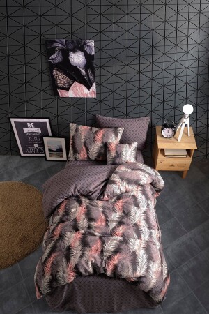 Leaf Single Duvet Cover Set PH1006 - Pamuxu Home