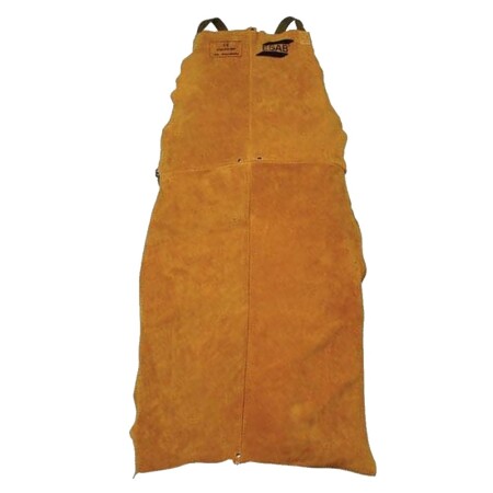 Leather welder's apron ESAB FR, black/yellow - ESAB