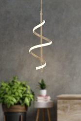 Leatrice Single Antique 3 Farben 20 Watt LED Modernes Wohnzimmer, Flur, Flur LED-Kronleuchter 3980-1P-FR - Apliqa