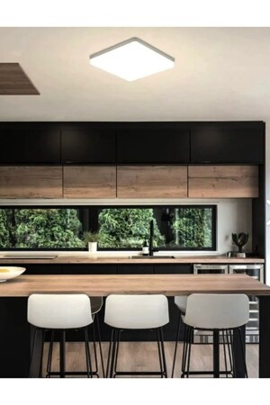 Led Chandelier Panel Light Daylight Zero to Ceiling 30x30cm 24watt Stylish Visuality Qatar fico04903 - Fico Home