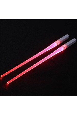 Led-Essstäbchen - Beleuchtetes chinesisches Essstäbchen - Rot KiyomiLedChopstick - Kiyomi