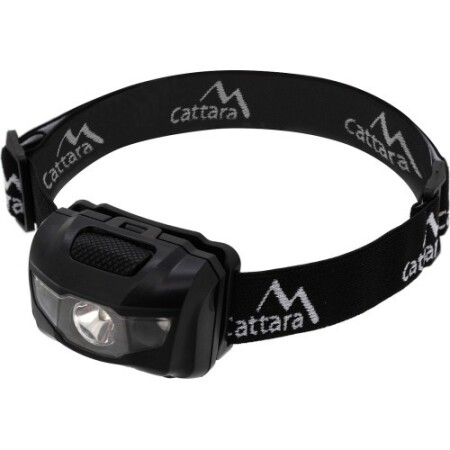 LED headlamp Cattara – black, 80 lm - Cattara