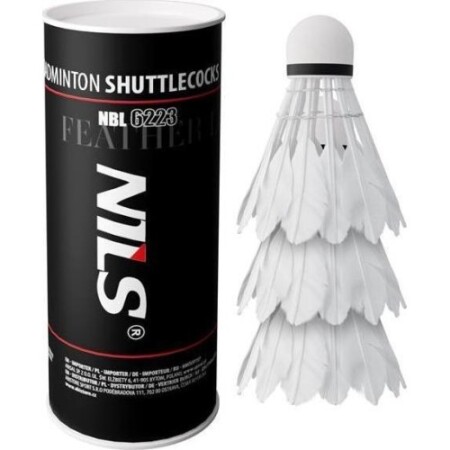 LED ışıklı tüy badminton topları NBL6223 Nils, 3 adet. - Nils