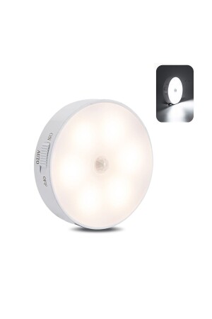 أجهزة LED MNZ-8 حاسة حركة لون أبيض USB قابل للتشغيل أدت مصباح الضوء داخل ممر الخزانة نوع-ج - Unichrome