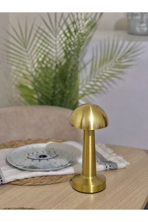 Led Touch Mushroom Table Lamp 3 Colors - Restaurant - Cafe Led Table Lamp - Ülker Sofuoğlu