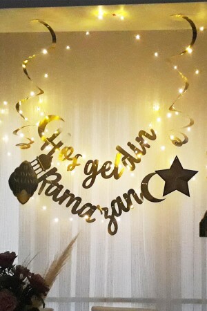 LED Welcome Ramadan Sign Illuminated Ramadan Ornaments - PEKSHOP